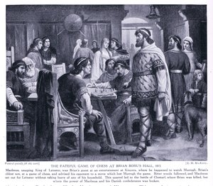 A sorsdöntő sakkjátszma Brian Boru termében, AD1013, 1920-as évek